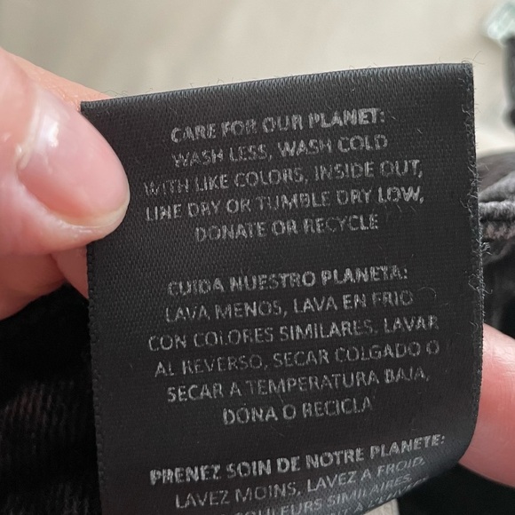 GRLFRND Karolina High Rise Straight Crop Jeans in Black Size 31 - Picture 11 of 15